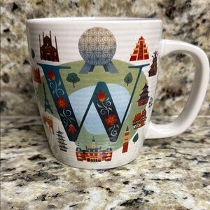 Disney ABC Collector Mug “W”